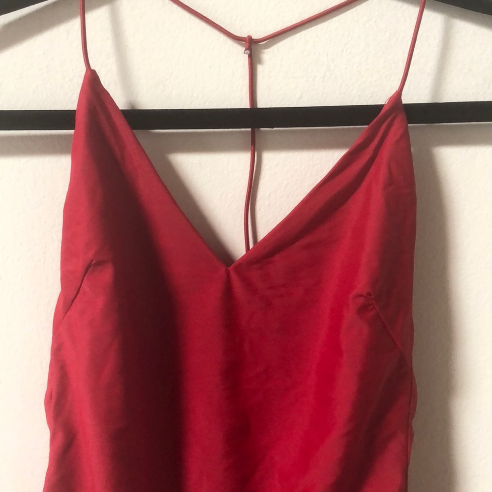 Red bodysuit - Picture 6 of 8